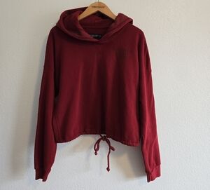Abercrombie & Fitch Deep Red Hoodie